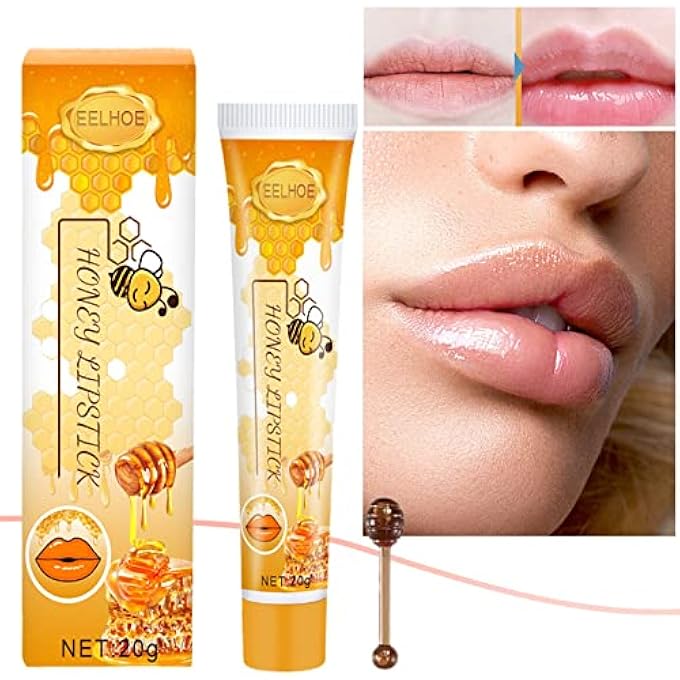 EELHOE NATURAL LIP REPAIR BALM LIP BALM HONEY MOISTURISING LIP BALM HYDRATING LIP BALM CHAPSTICK MOISTURISING LIP CARE REPAIR LIPSTICK (A) - Image 2